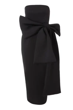 Quiz Day At The Races|Christening Guest>Strapless Bow Midaxi Dress
