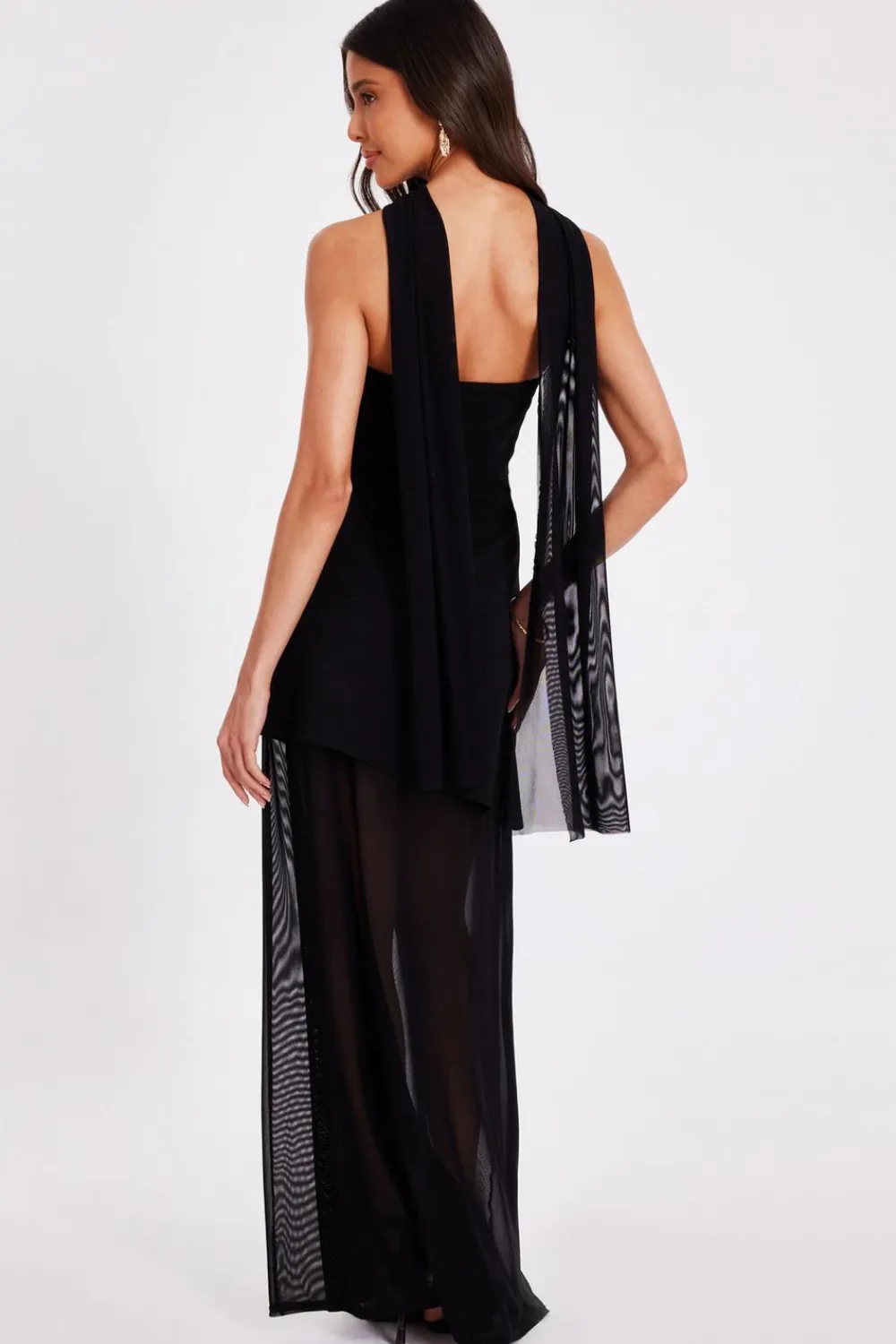 Quiz Prom Dresses|Prom & Ball>Strapless Mesh Hem Maxi Dress