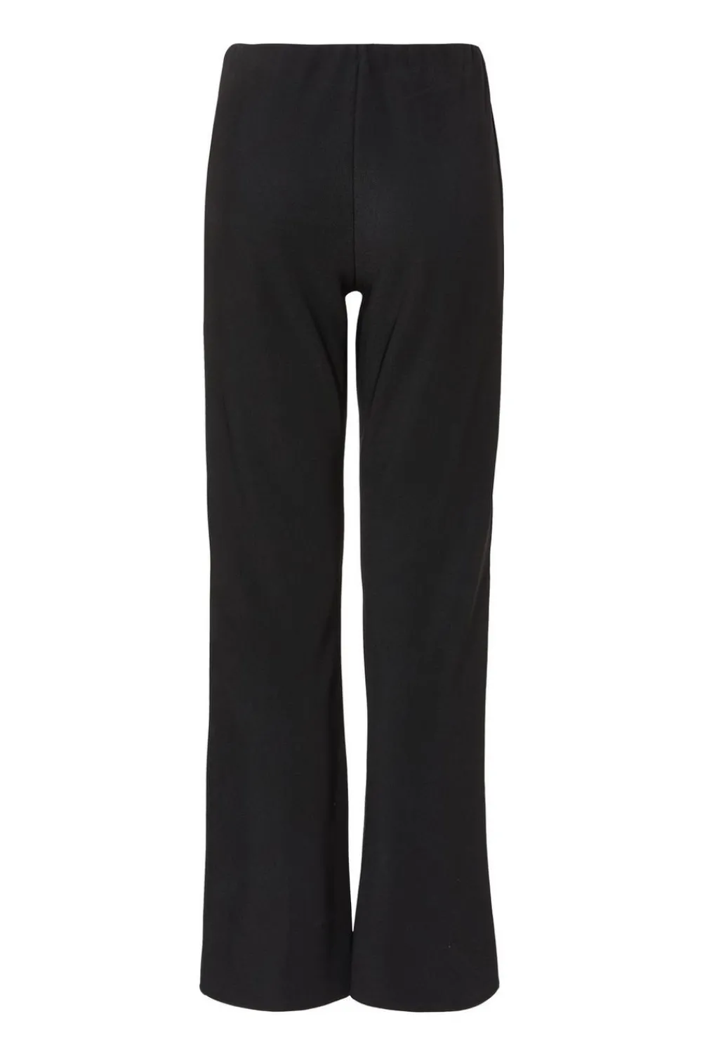 Quiz Workwear|Trousers>Black Stretch Flared Trousers