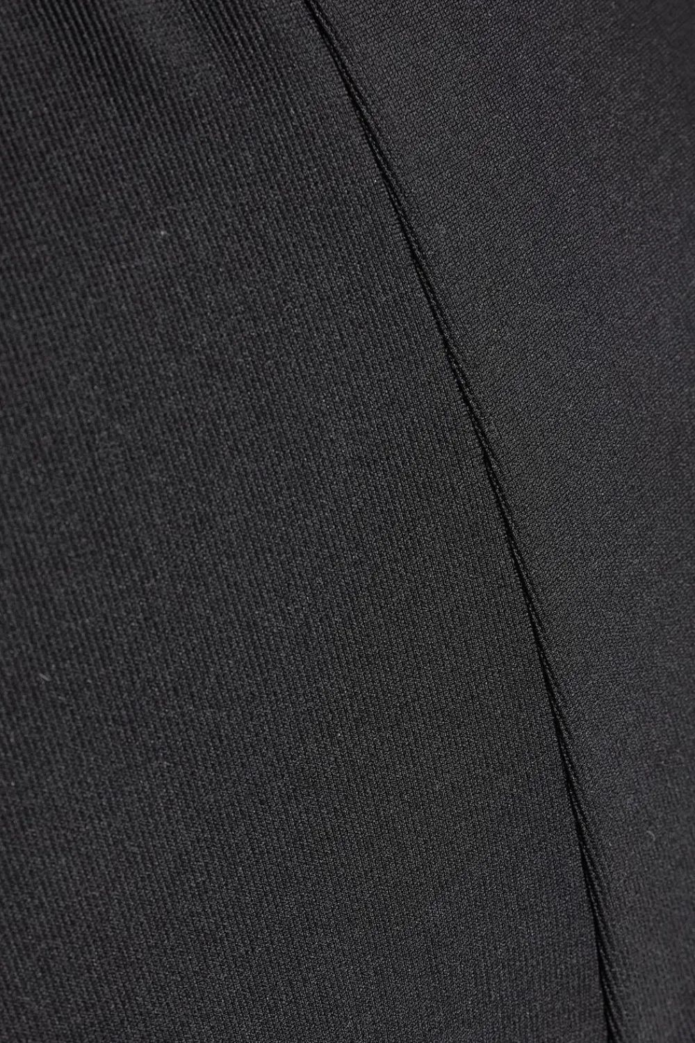 Quiz Workwear|Trousers>Black Stretch Flared Trousers
