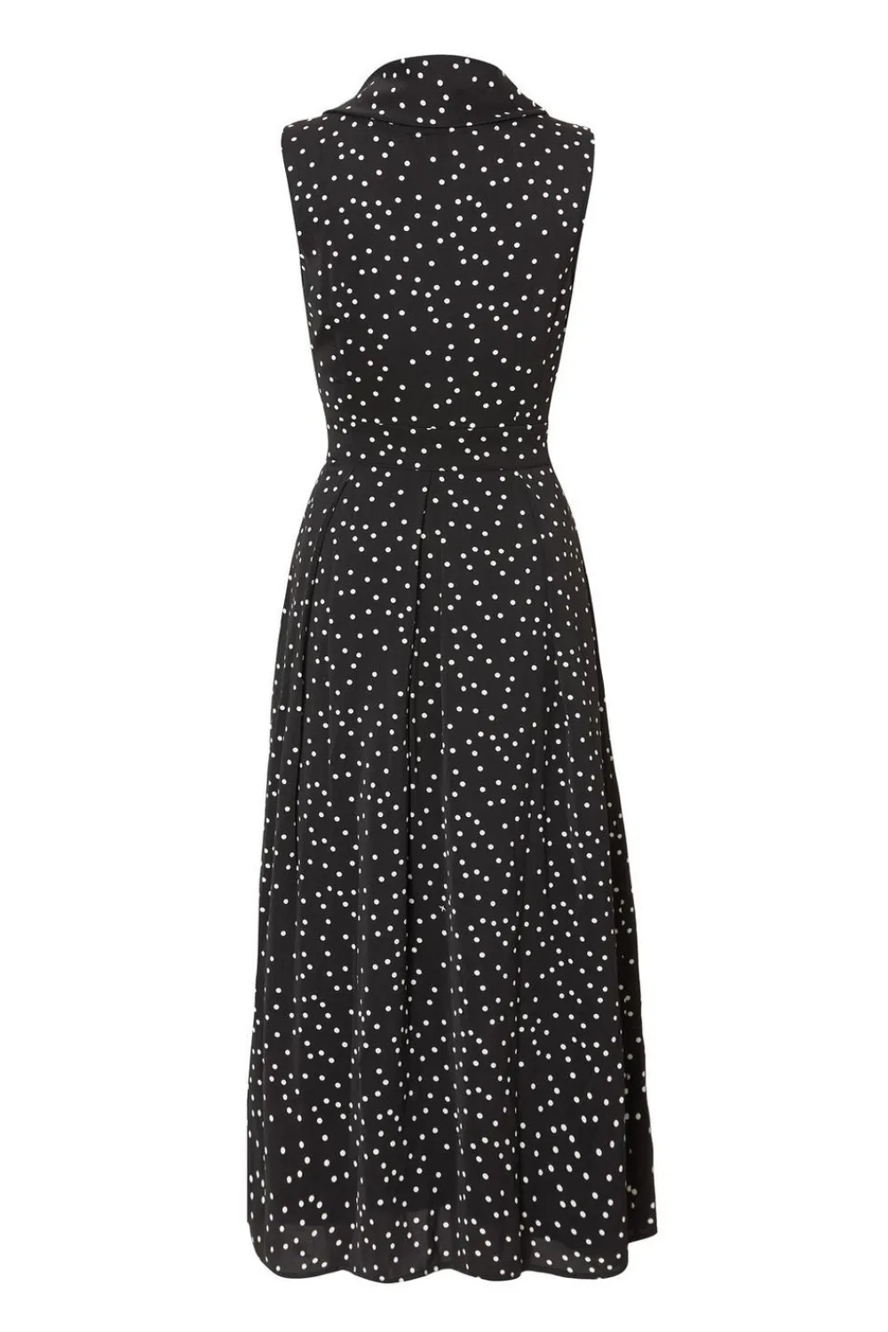 Quiz Day At The Races|Christening Guest>Tie Neck Polka Dot Midaxi Dress