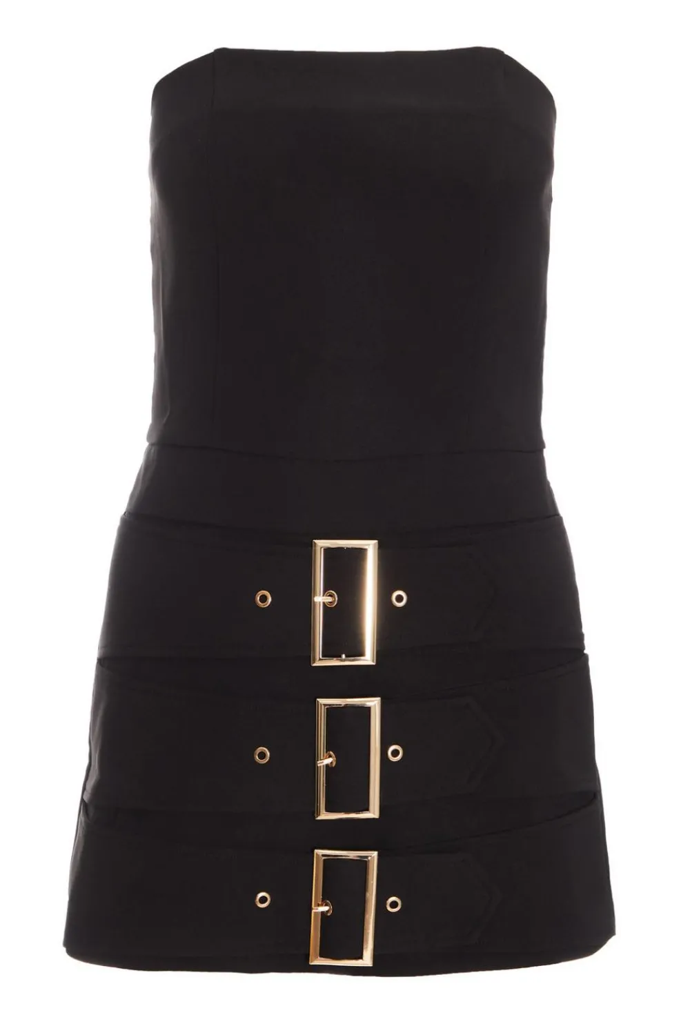 Quiz Playsuits|Playsuits>Triple Belted Bandeau Playsuit