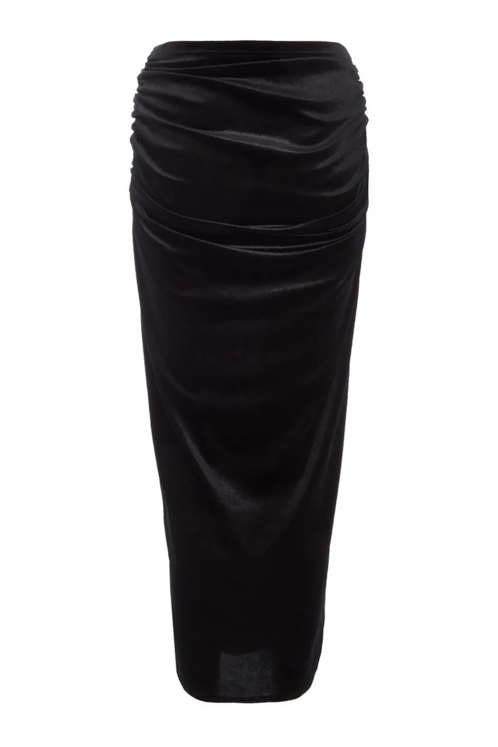 Quiz Prom & Ball|Skirts>Black Velvet Corsage Maxi Skirt