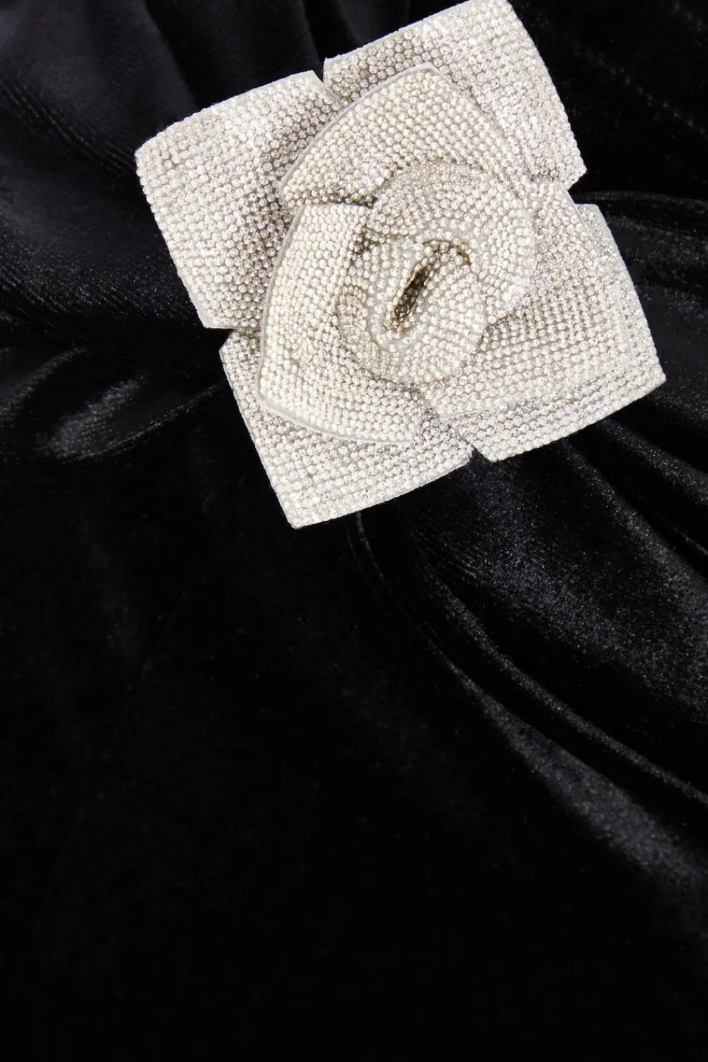 Quiz Prom & Ball|Skirts>Black Velvet Corsage Maxi Skirt