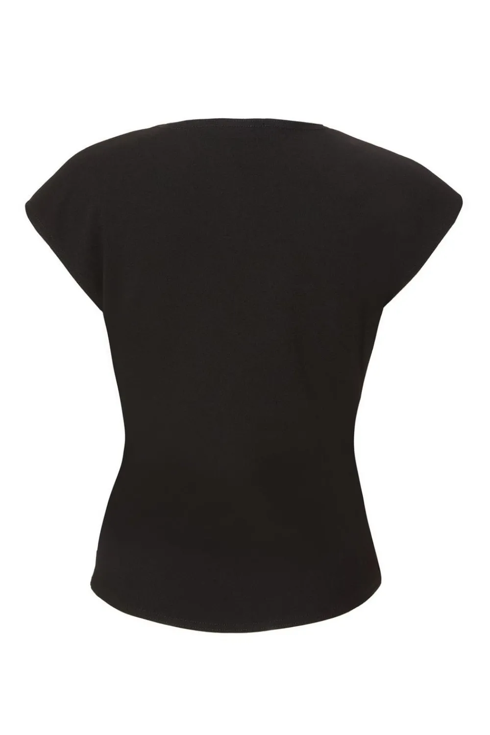 Quiz Day Tops|Workwear>Black V-Neck Wrap Top