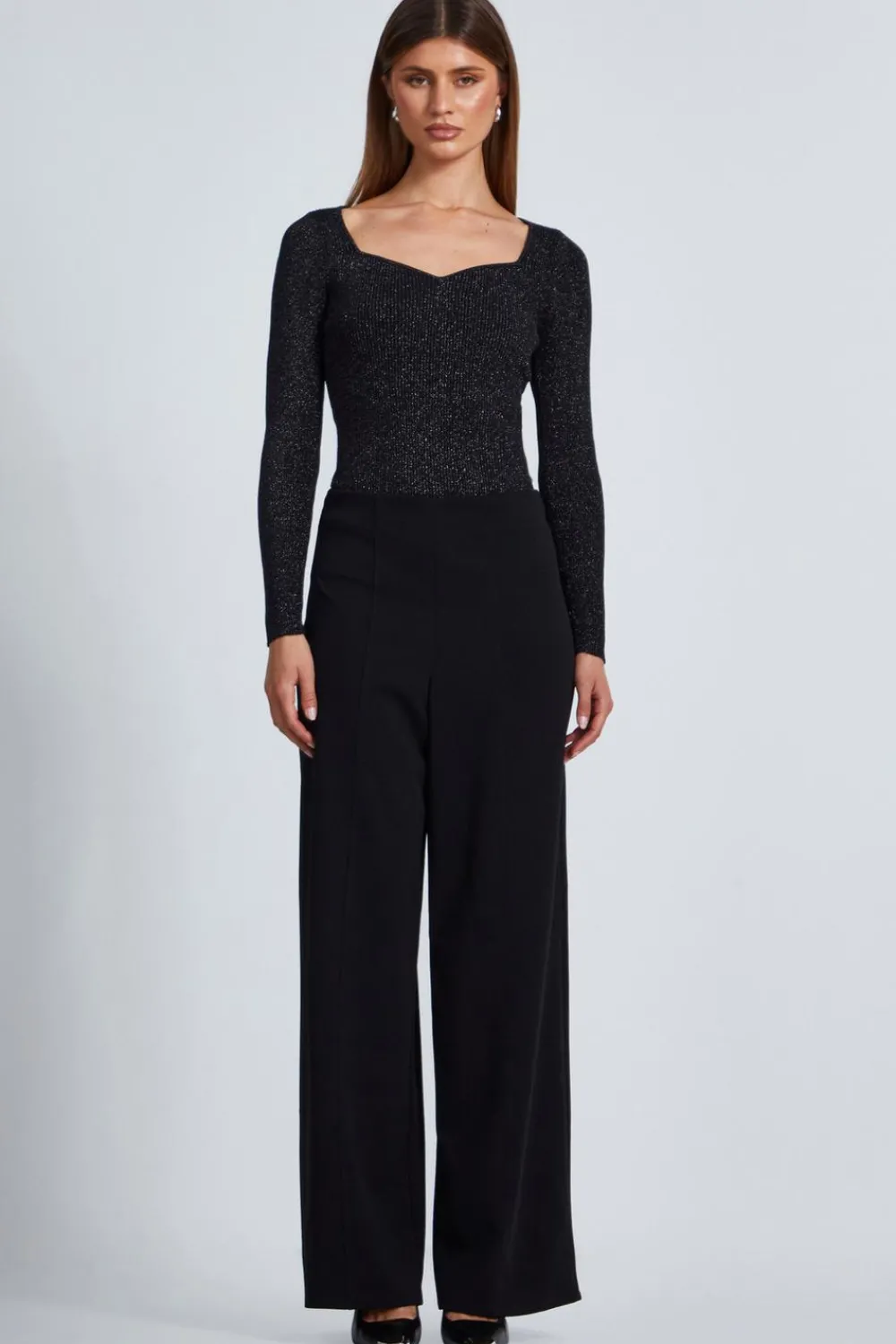 Quiz Trousers|Casual Clothing>Wide Leg Trousers