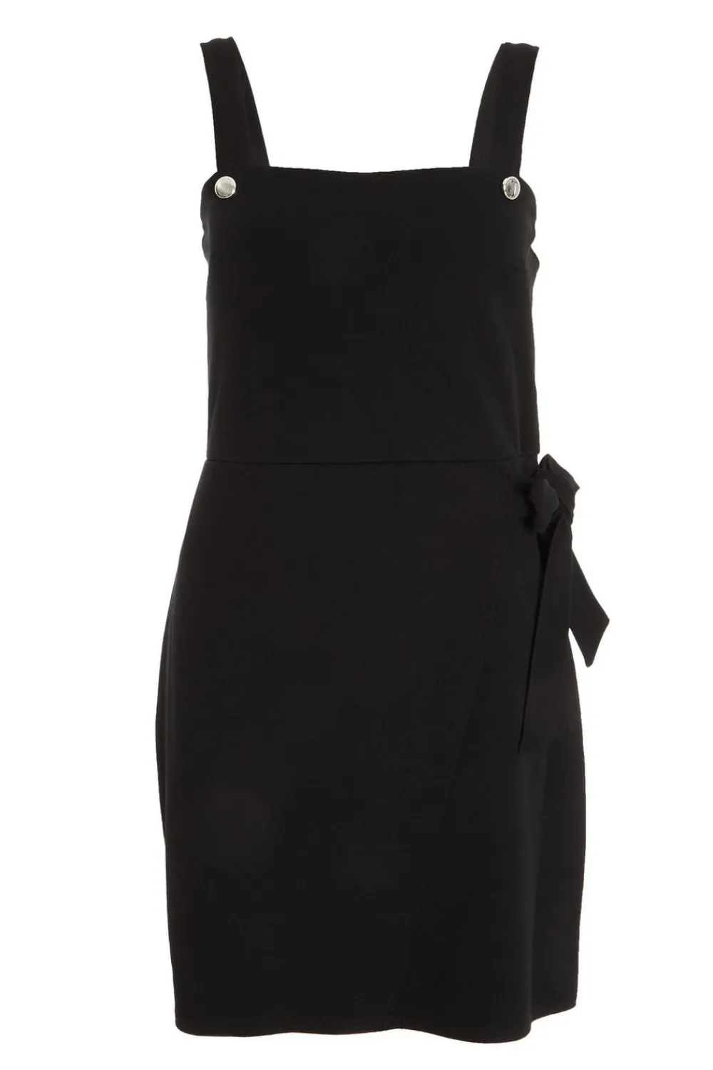 Quiz Workwear|Schoolwear>Black Wrap Mini Dress