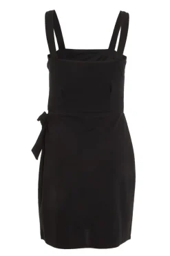 Quiz Workwear|Schoolwear>Black Wrap Mini Dress