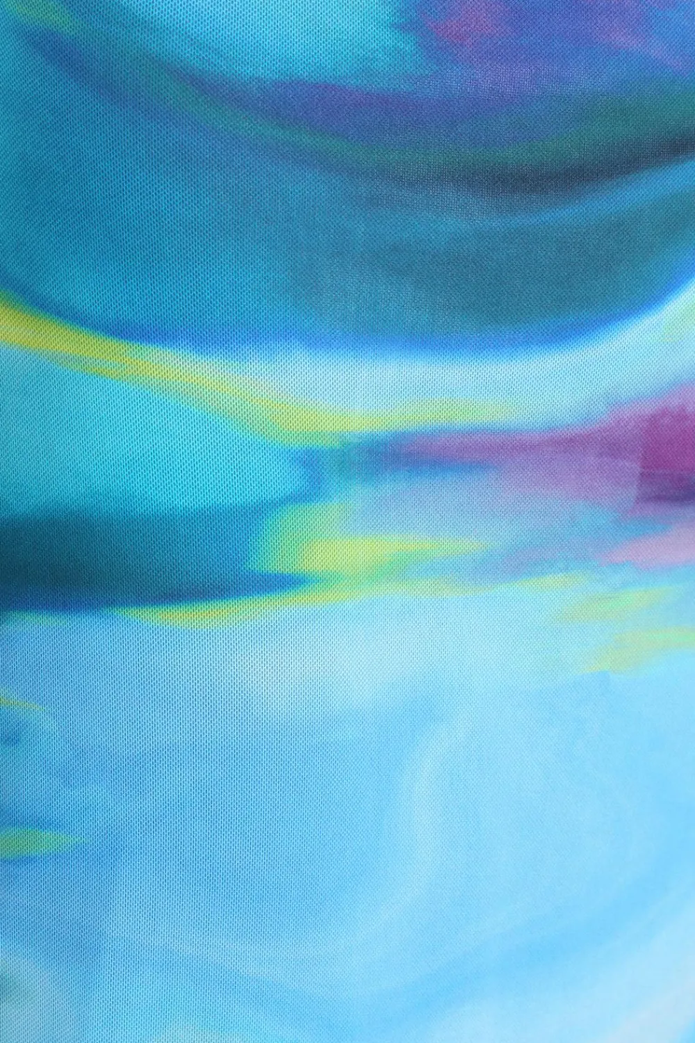 Quiz Maxi Dresses|Bodycon Dresses>Blue Abstract Print Mesh Midaxi Dress