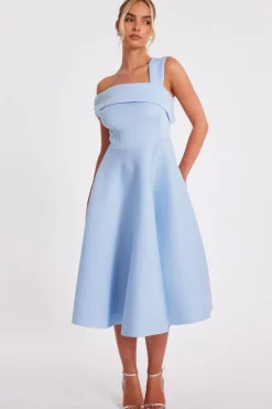Quiz Evening Dresses|Day At The Races>Asymmetric Midi Dress