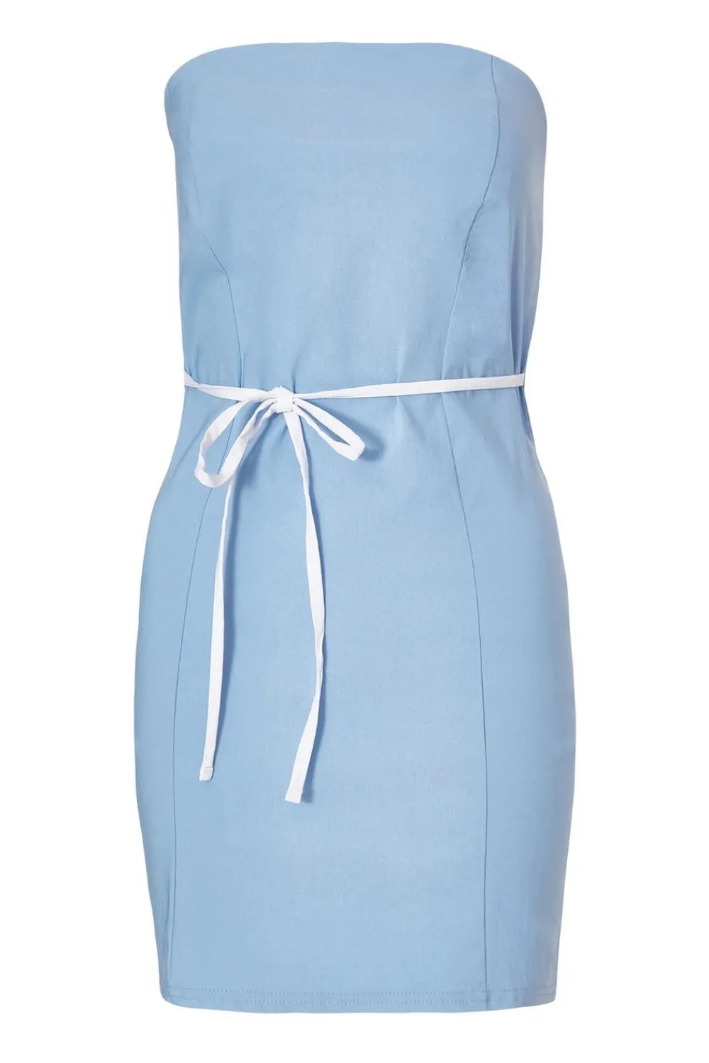Quiz Summer Clothes|Holiday>Blue Bow Detail Mini Dress