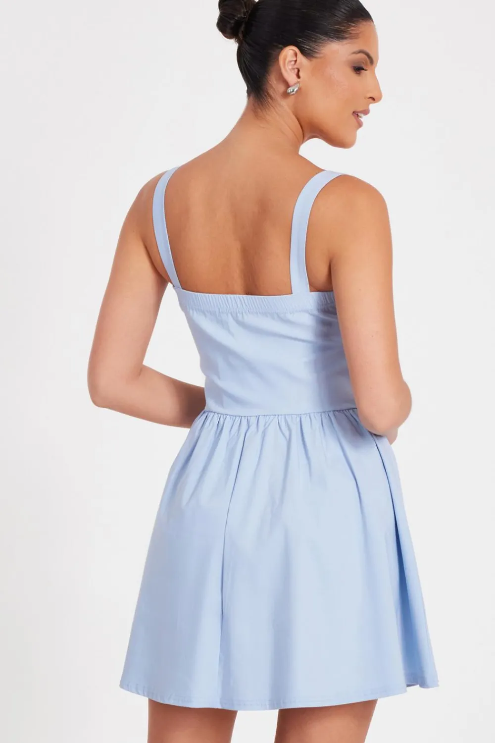 Quiz Summer Clothes|Holiday>Bow Front Mini Dress