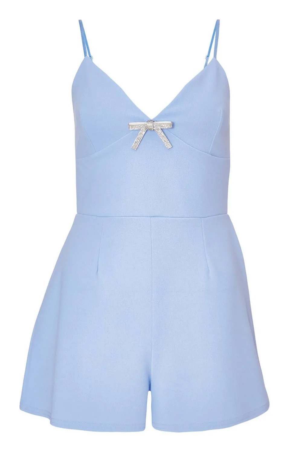 Quiz Playsuits|Summer Clothes>Bow Front Playsuit