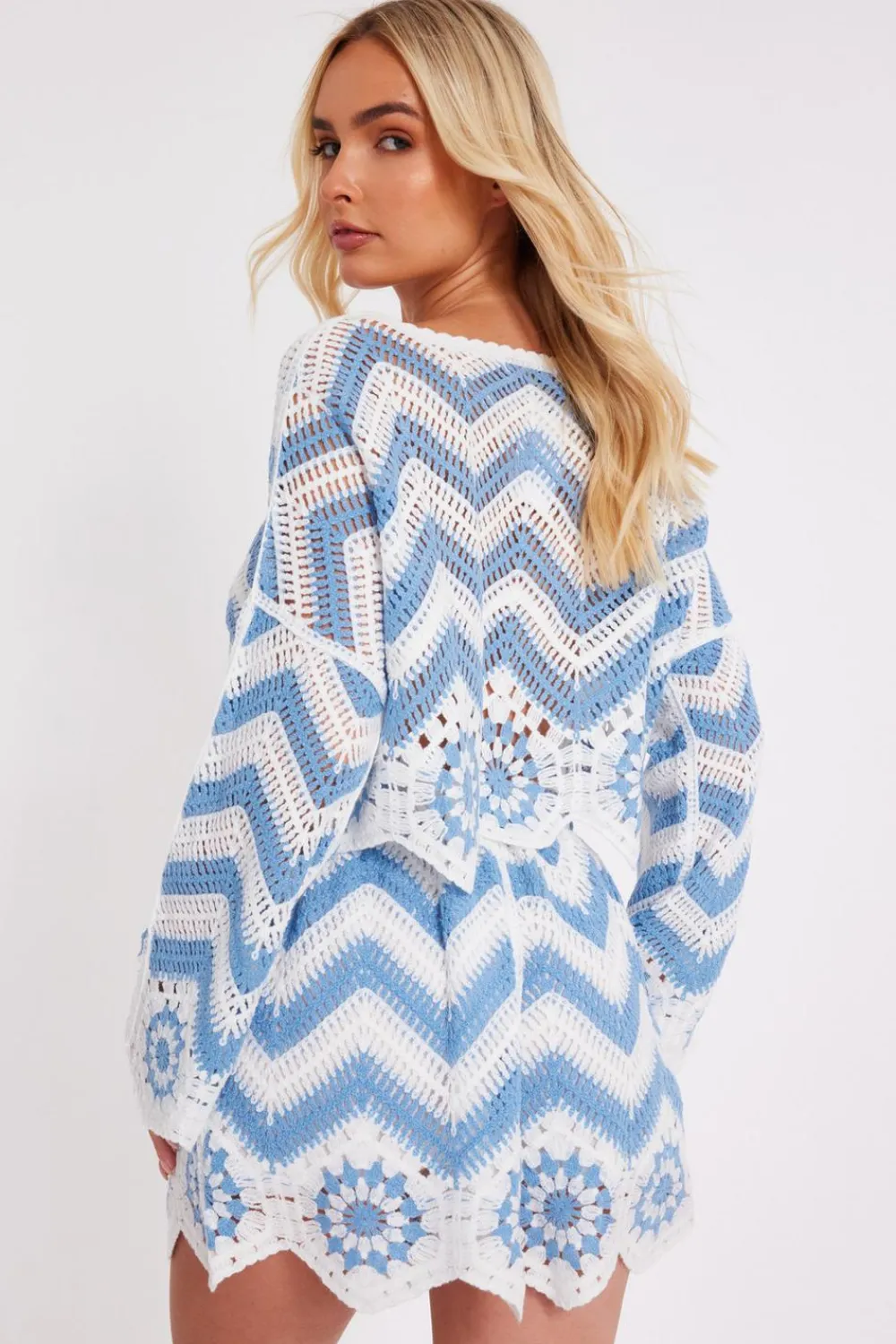 Quiz Summer Tops|Day Tops>Crochet Scalloped Top