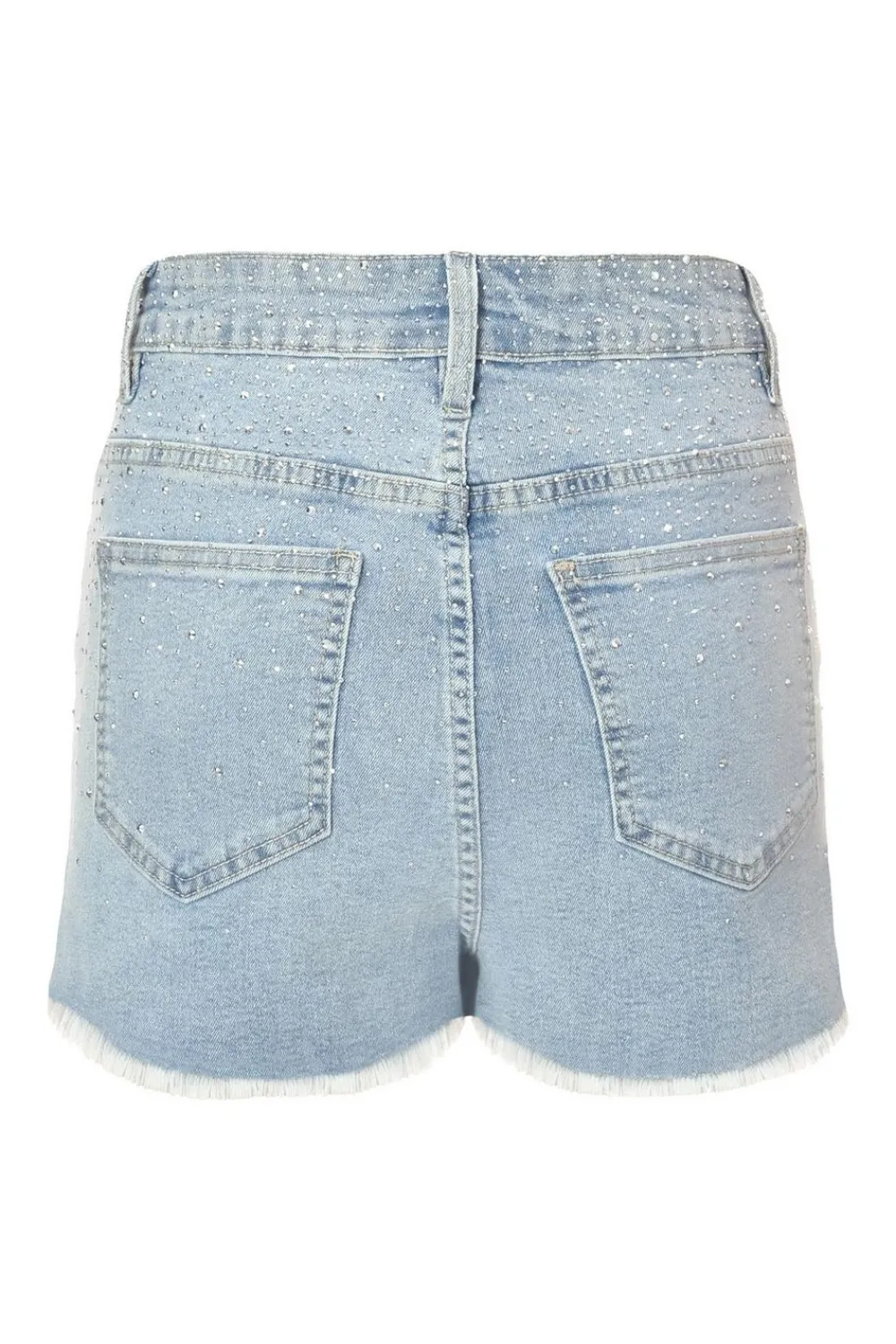 Quiz Summer Clothes|Shorts>Blue Denim Embellished Shorts