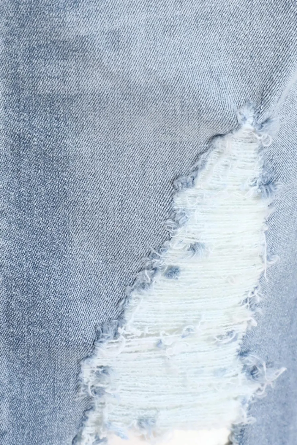 Quiz Summer Clothes|Skirts>Blue Denim Extreme Rip Midi Skirt