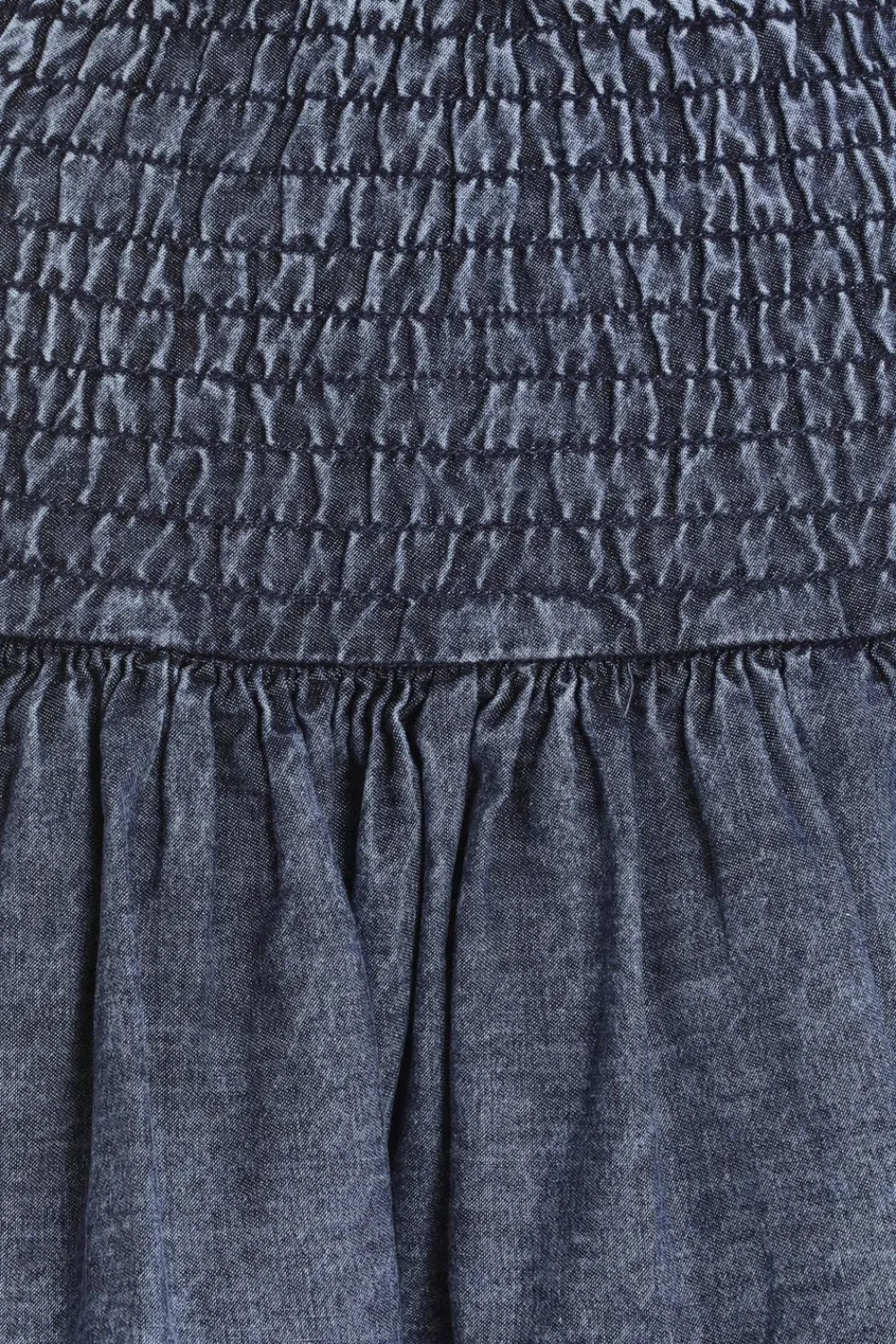 Quiz Summer Clothes|Skirts>Blue Denim Frill Mini Skirt