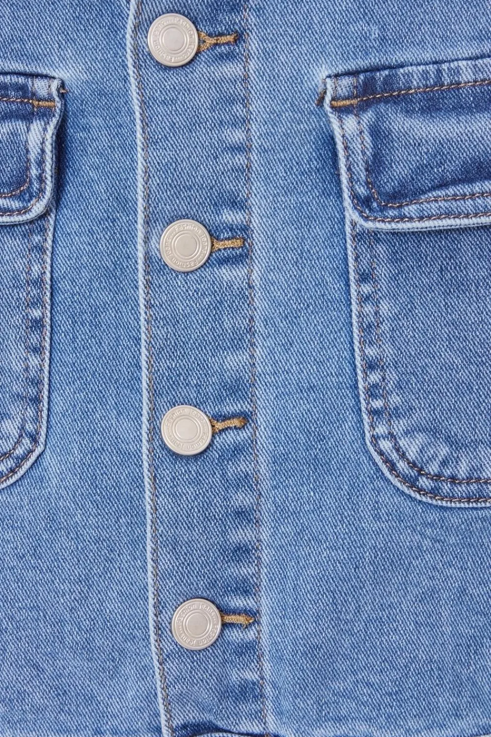 Quiz Summer Clothes|Skirts>Blue Denim Pocket Detail Skort