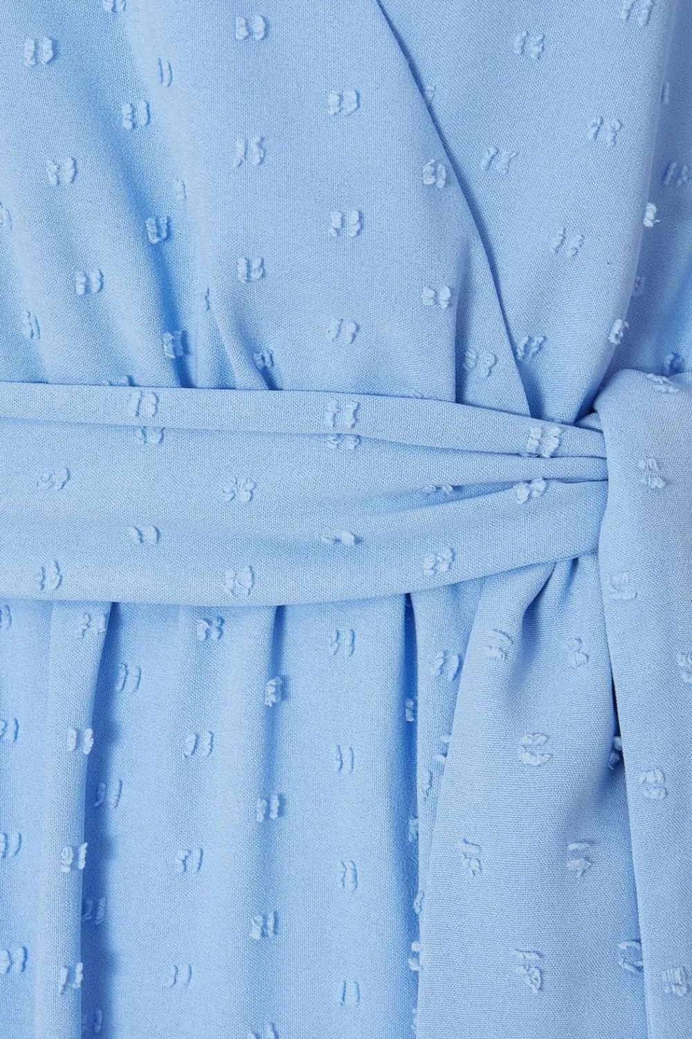Quiz Summer Clothes|Modest>Dobby Tie Waist Midi Dress