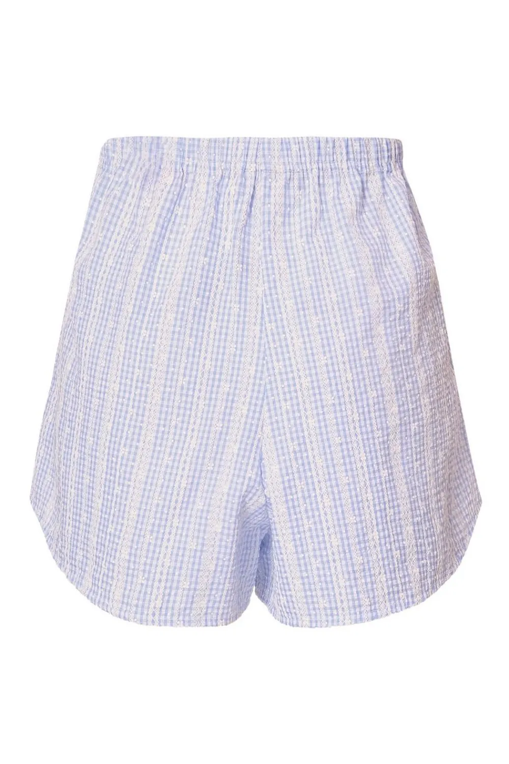 Quiz Summer Clothes|Shorts>Blue Gingham Shorts