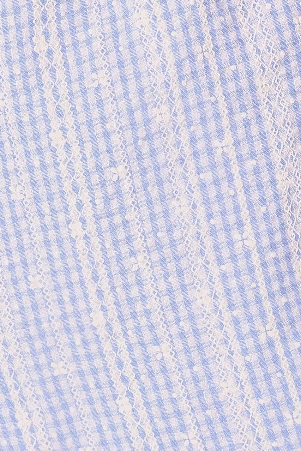 Quiz Summer Clothes|Shorts>Blue Gingham Shorts