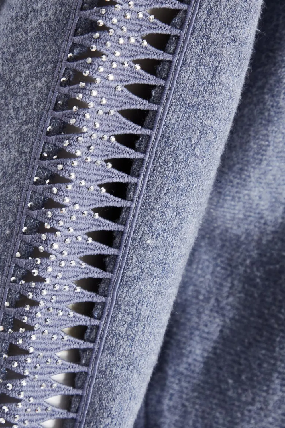 Quiz Knitwear|Jumpers>Light Knit Diamante Sleeve Jumper