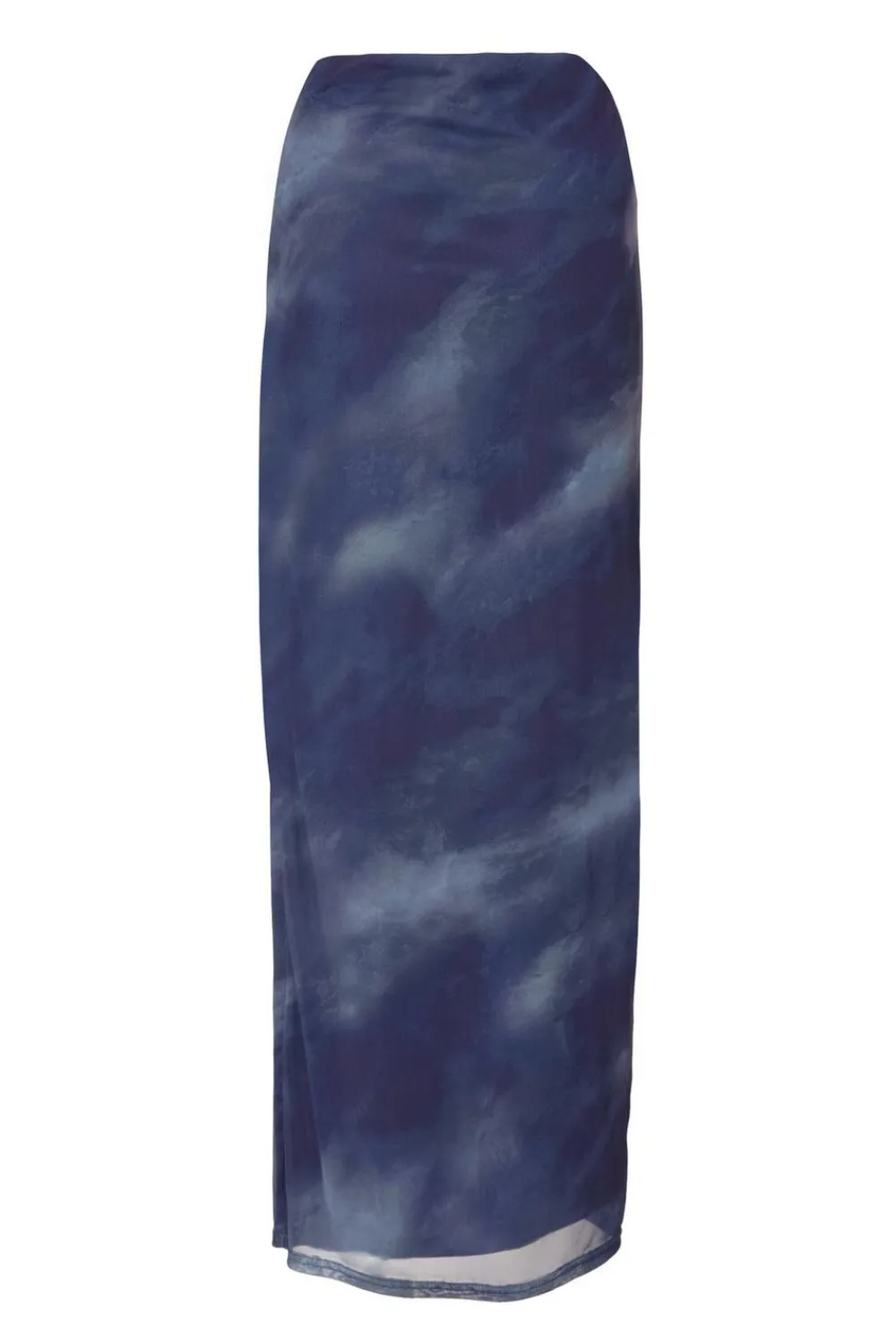 Quiz Skirts|Holiday>Printed Mesh Maxi Skirt