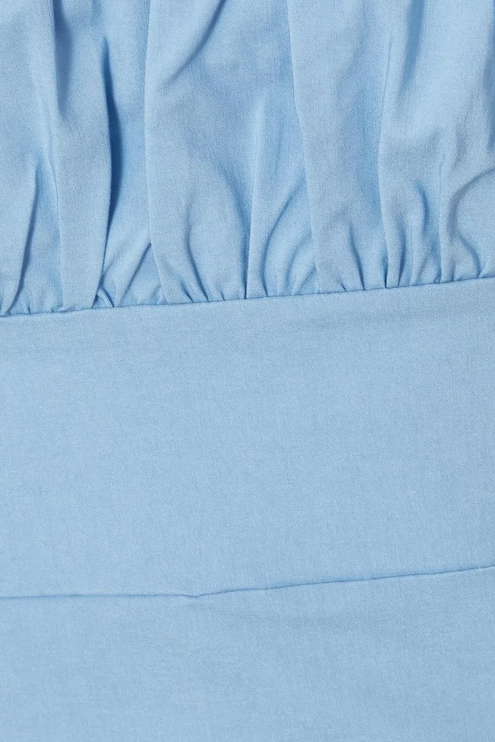 Quiz Summer Clothes|Holiday>Blue Puff Sleeve Mini Dress