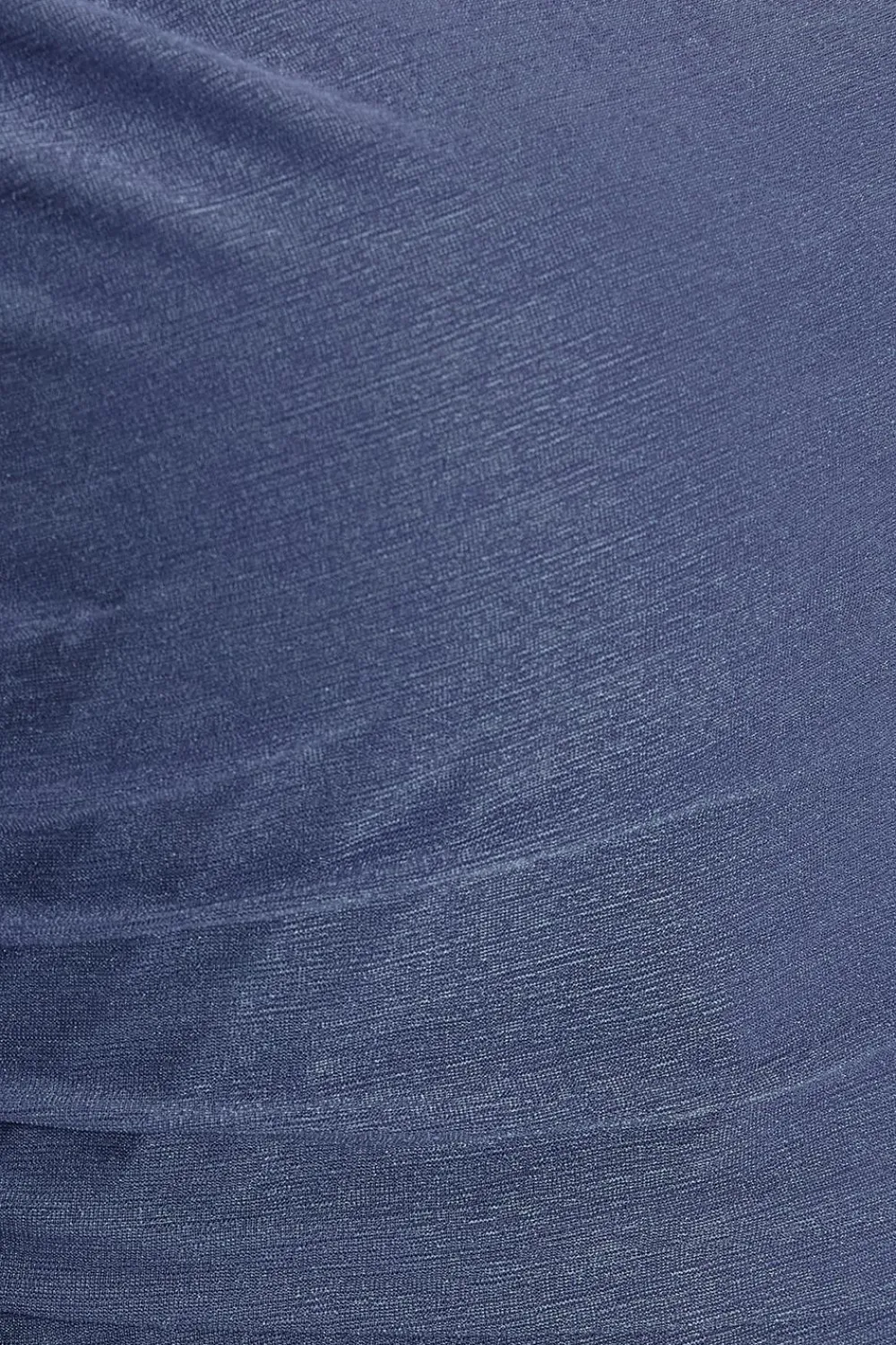 Quiz Going Out Tops|Crop Tops>Blue Ruffle Detail Crop Top