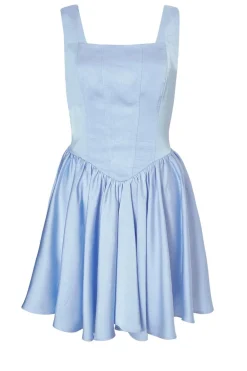 Quiz Going Out|Dresses>Satin Corset Mini Dress
