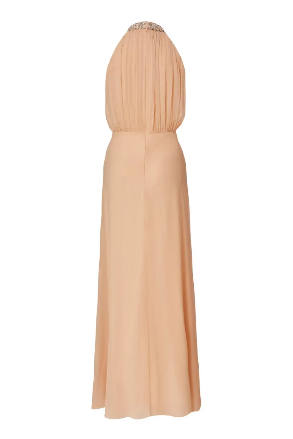 Quiz Prom Dresses|Prom & Ball>Blush Chiffon High Neck Maxi Dress