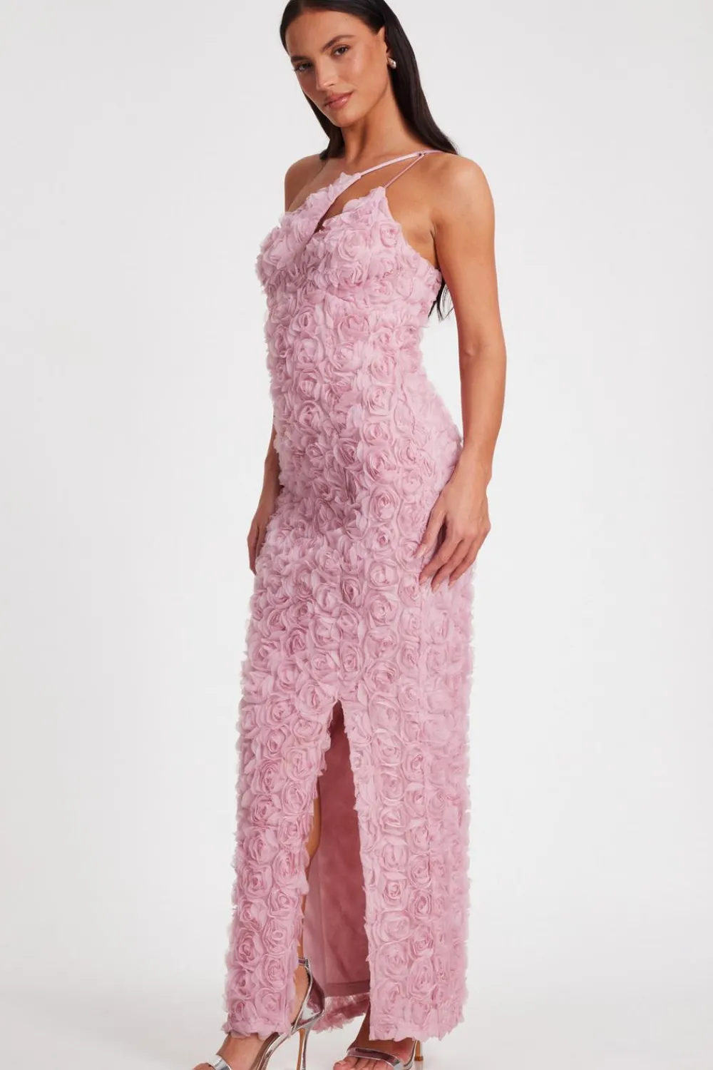 Quiz Prom Dresses|Prom & Ball>One Shoulder Floral Maxi Dress