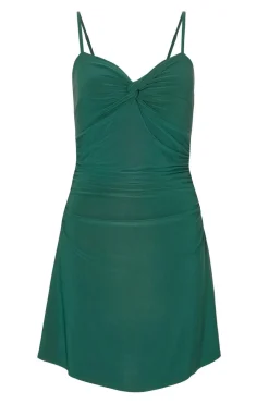 Quiz Going Out|Dresses>Knot Front Mini Dress