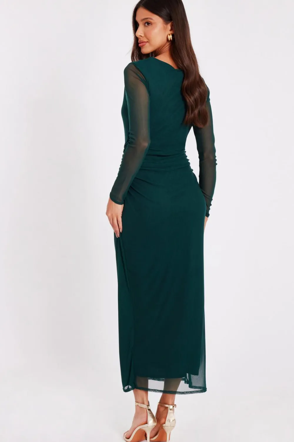 Quiz Modest|Going Out>Mesh Buckle Midaxi Dress