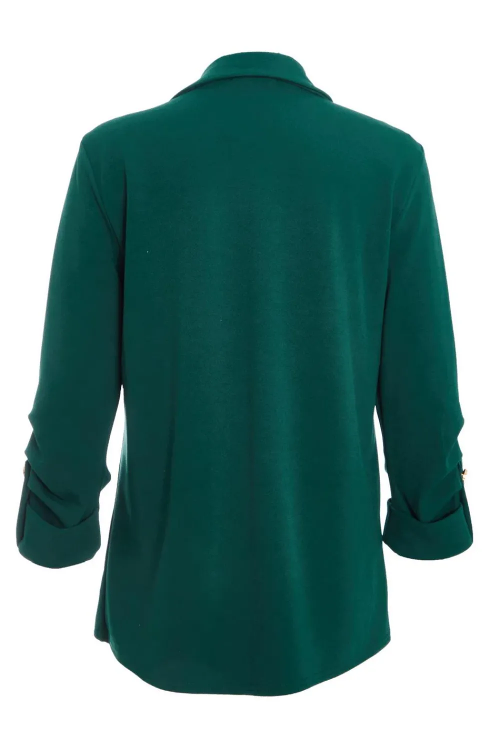 Quiz Workwear|Jackets & Coats>Ruched Sleeve Blazer