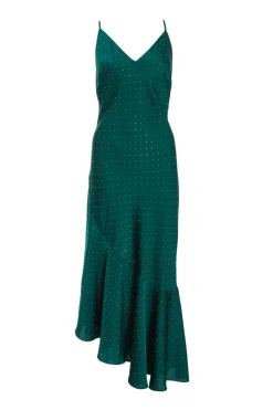 Quiz Prom Dresses|Evening Dresses>Satin Asymmetric Midaxi Dress