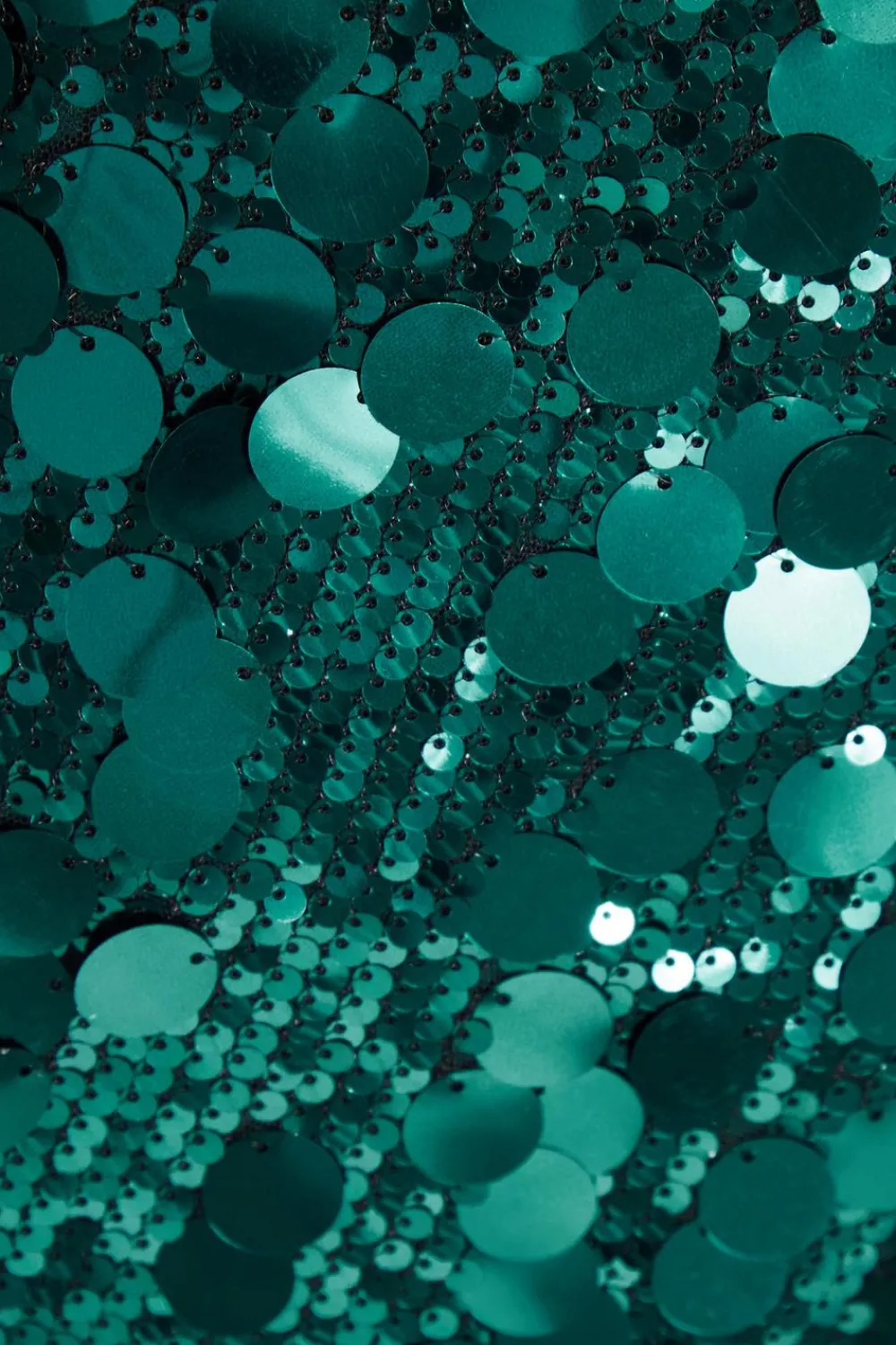 Quiz Mini Dresses|Green Dresses>Bottle Green Sequin Bodycon Dress