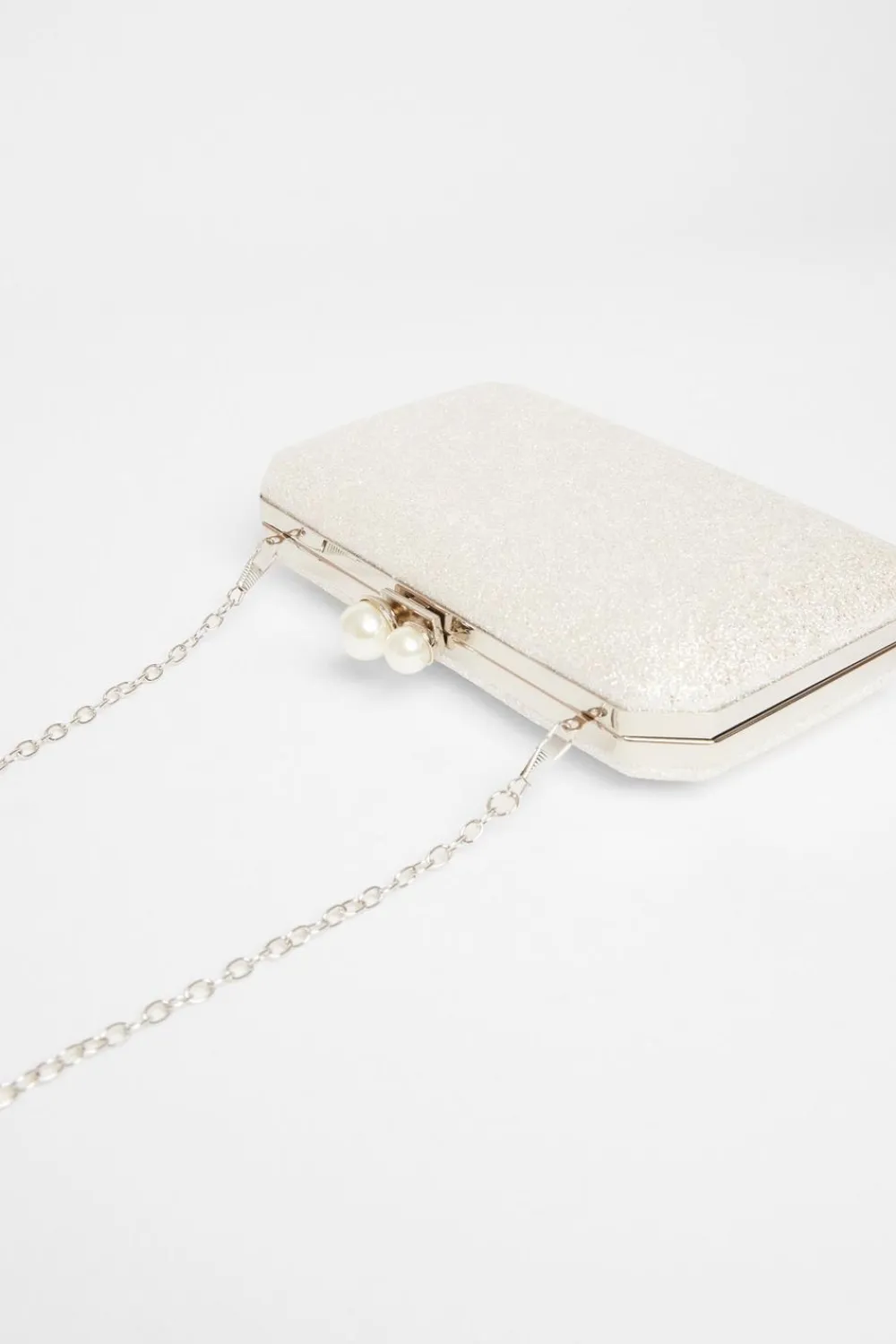 Quiz Wedding Accessories|Bride To Be>Bridal Shimmer Box Bag