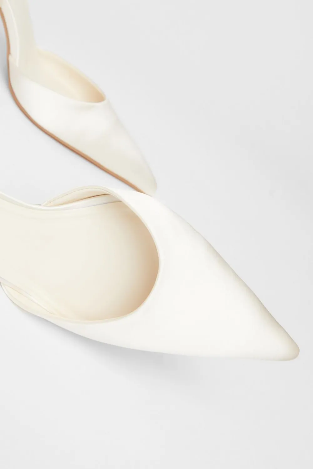 Quiz Occasion Shoes|Heels>Bridal White Satin Court Heels