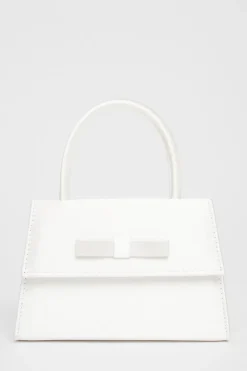Quiz Wedding Accessories|Bride To Be>Bridal Satin Top Handle Bag