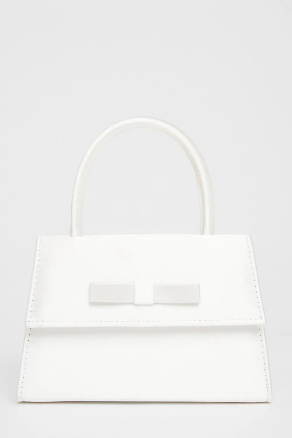 Quiz Wedding Accessories|Bride To Be>Bridal Satin Top Handle Bag