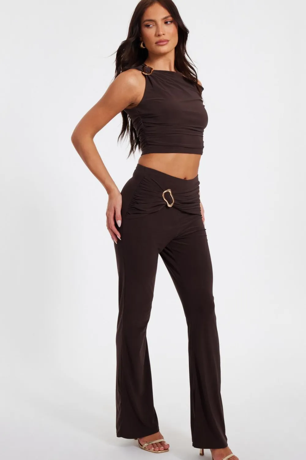 Quiz Trousers|Going Out>Buckle Detail Trousers