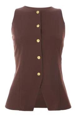 Quiz Waistcoat|Workwear>Button Front Waistcoat