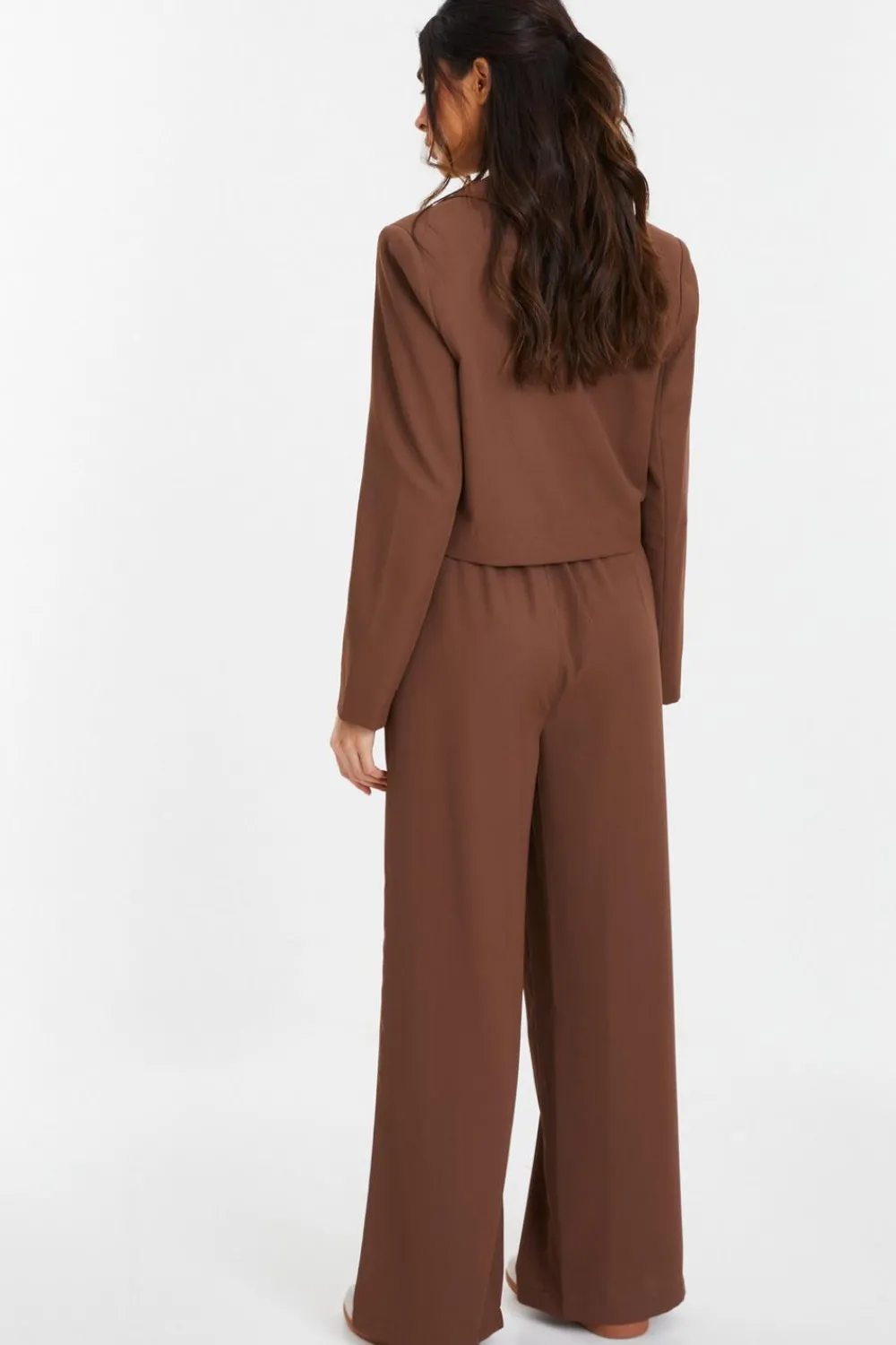 Quiz Jackets & Coats|Co-Ords>Cropped Tailored Blazer