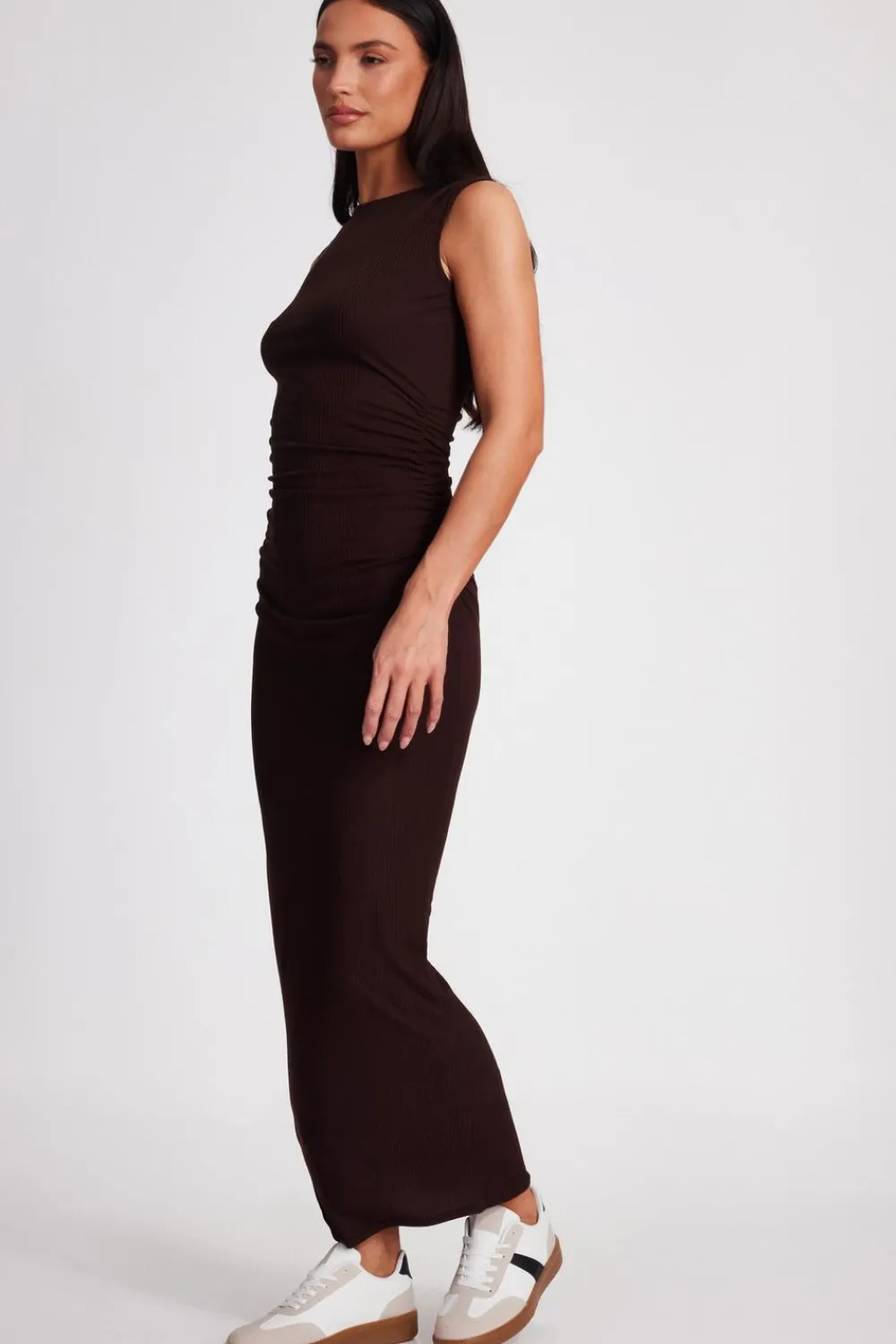Quiz Workwear|Going Out>Ribbed Midaxi Dress