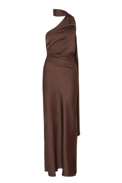 Quiz Prom Dresses|Prom & Ball>Satin Wrap Neck Maxi Dress