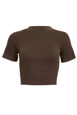 Quiz T-Shirts|Day Tops>Seamless Crop Top