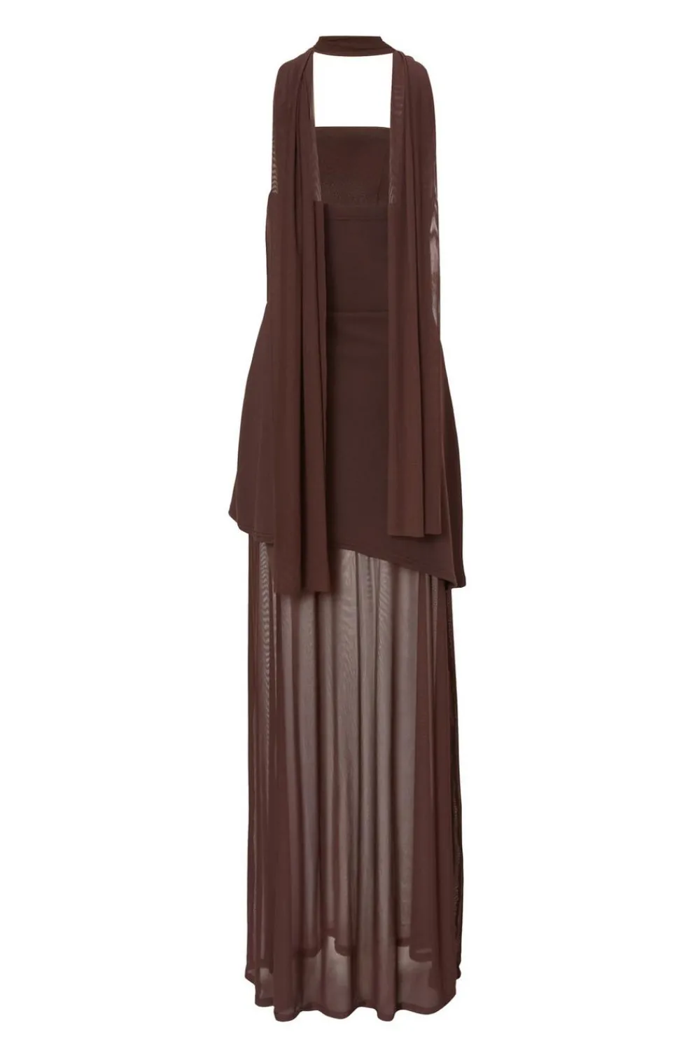 Quiz Prom Dresses|Prom & Ball>Strapless Mesh Hem Maxi Dress