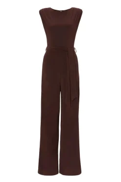 Quiz Going Out Jumpsuits|Workwear>Tie Waist Jumpsuit