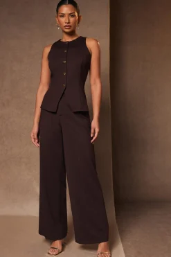 Quiz Workwear|Trousers>Wide Leg Trousers